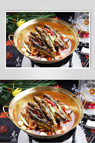 农家干锅黄腊丁食物图片