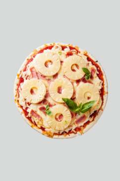 菠萝披萨餐饮食物图片