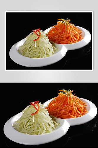 佛手丝萝卜丝餐饮食物图片
