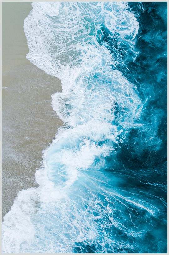 唯美浪花海邊風(fēng)景圖片