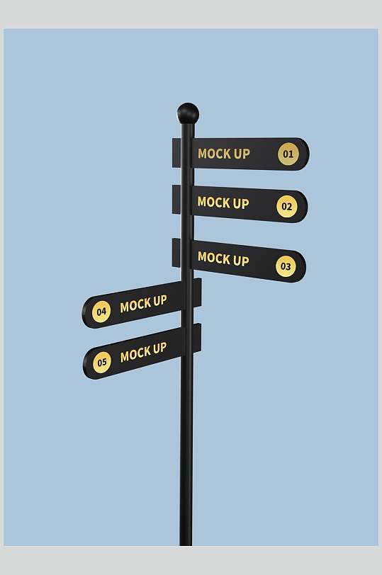 指示路牌海报图片-指示路牌海报设计素材-指示路牌海报模板下载