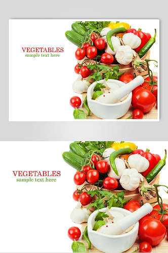 清新健康美味蔬菜水果摄影图片