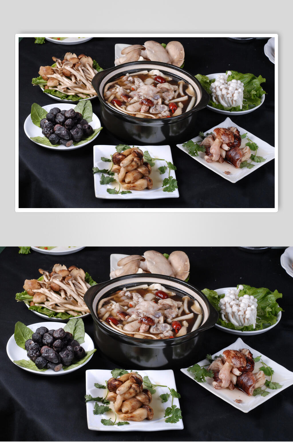 zp野菌蹄花煲食物图片素材