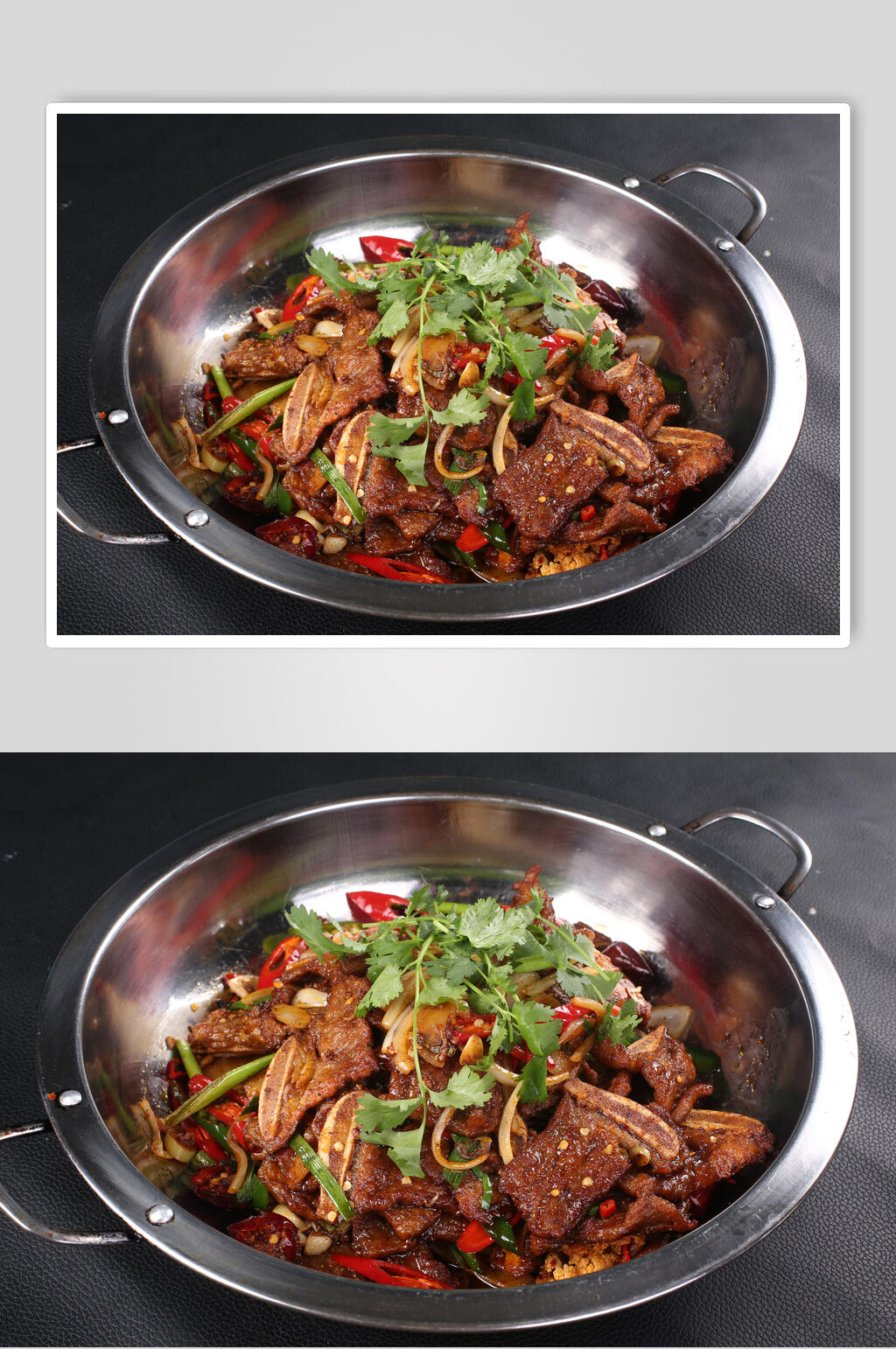 特色干锅牛肉摄影图片素材