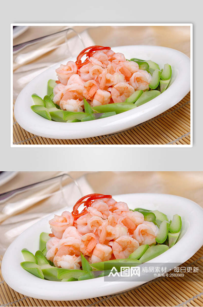 明虾虾仁食物图片素材