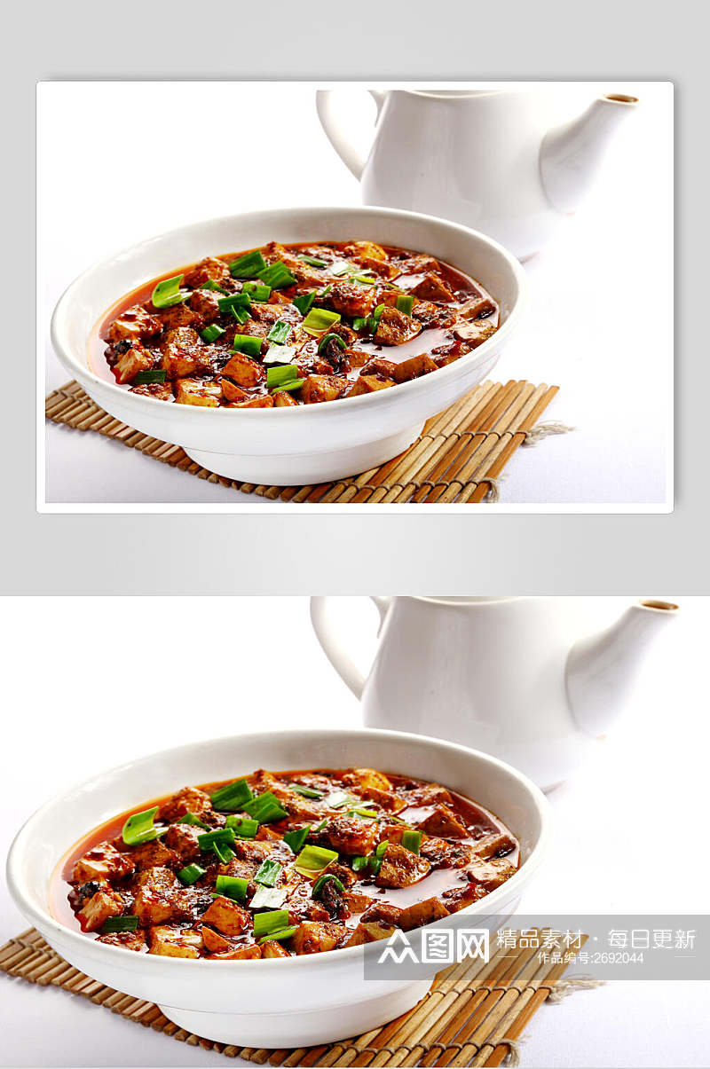 特色美味麻婆豆腐美食食品图片素材