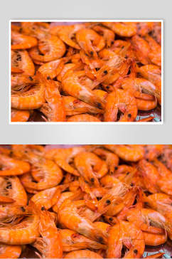 海鲜明虾虾仁食物高清图片