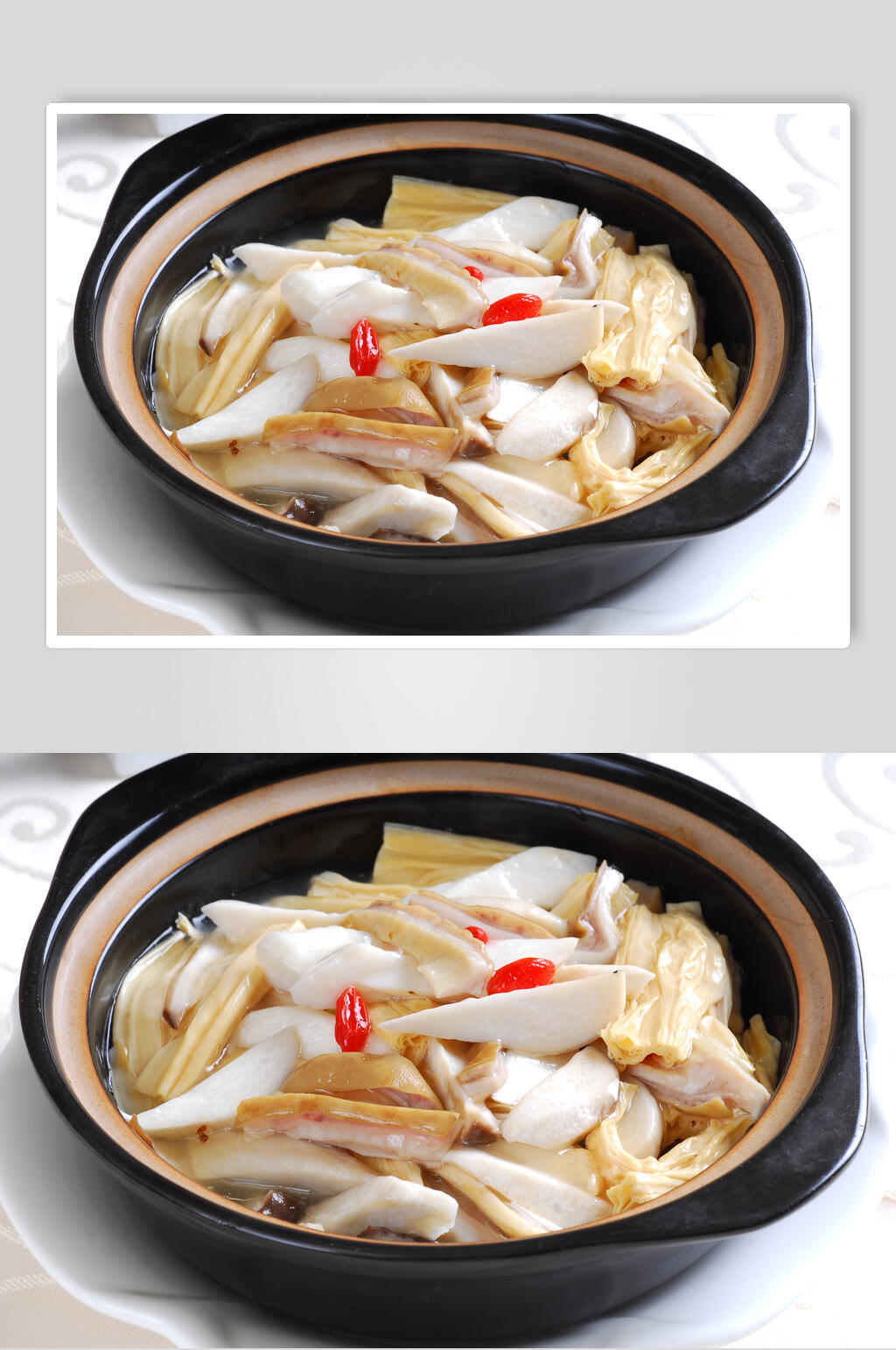 热支竹香肚煲图片素材