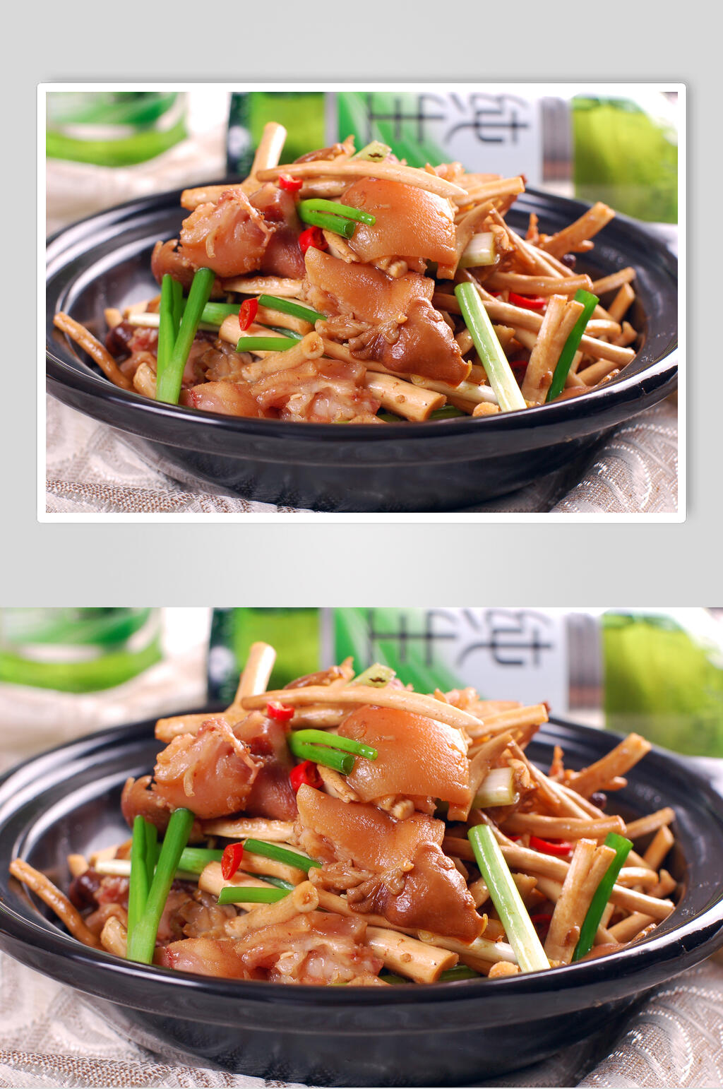 热湘味猪手煲图片素材