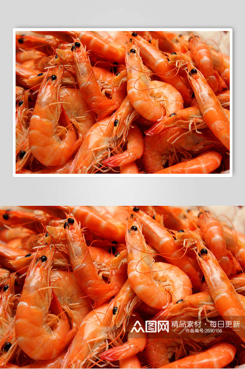 鲜香美味明虾虾仁食物摄影图片素材
