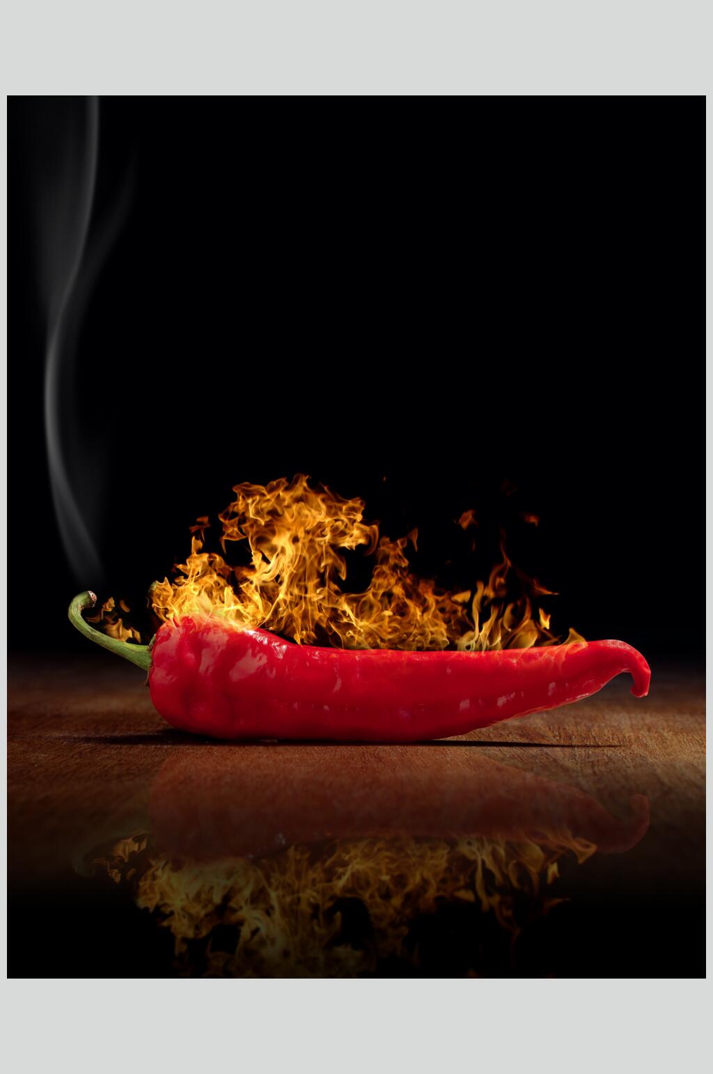 创意红辣椒配菜蔬菜摄影图片