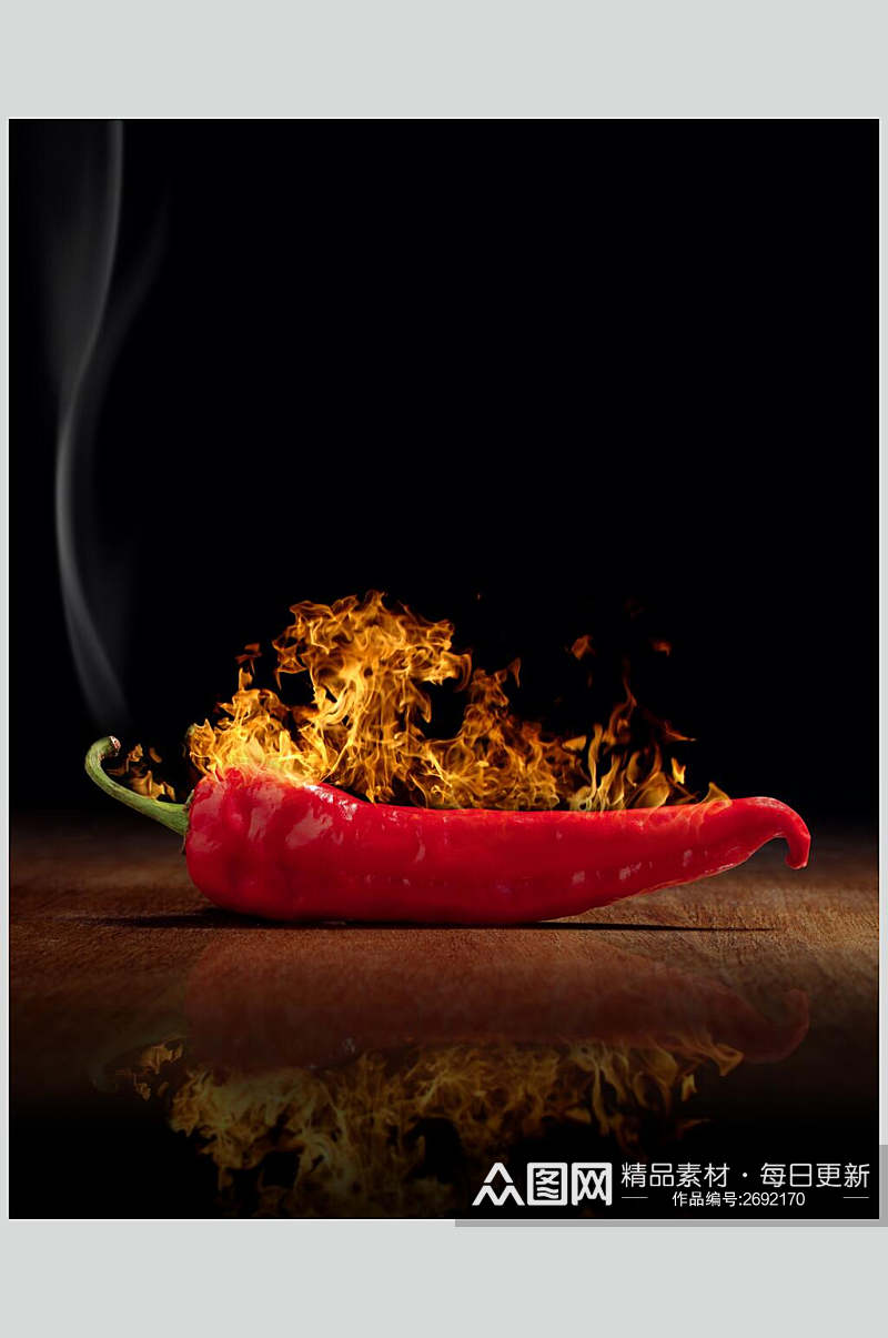 创意红辣椒配菜蔬菜摄影图片素材