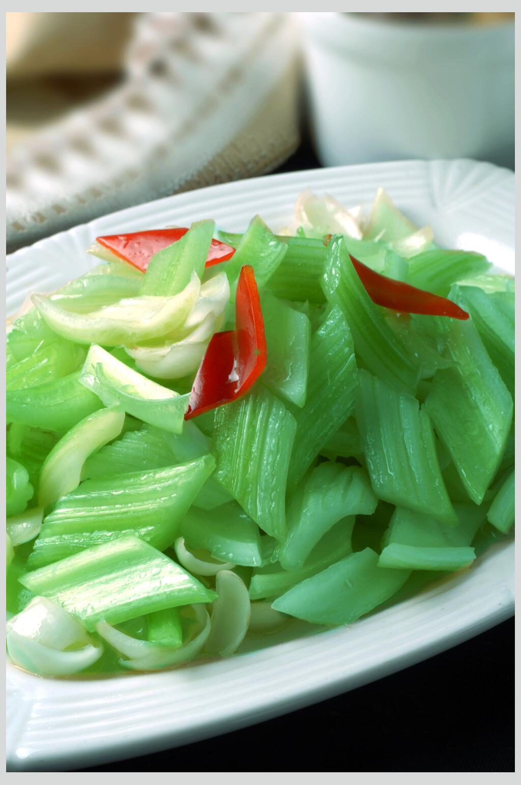 田园时蔬西芹百合图片素材