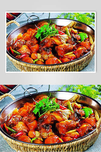 腌缸肉烩菜食物高清图片