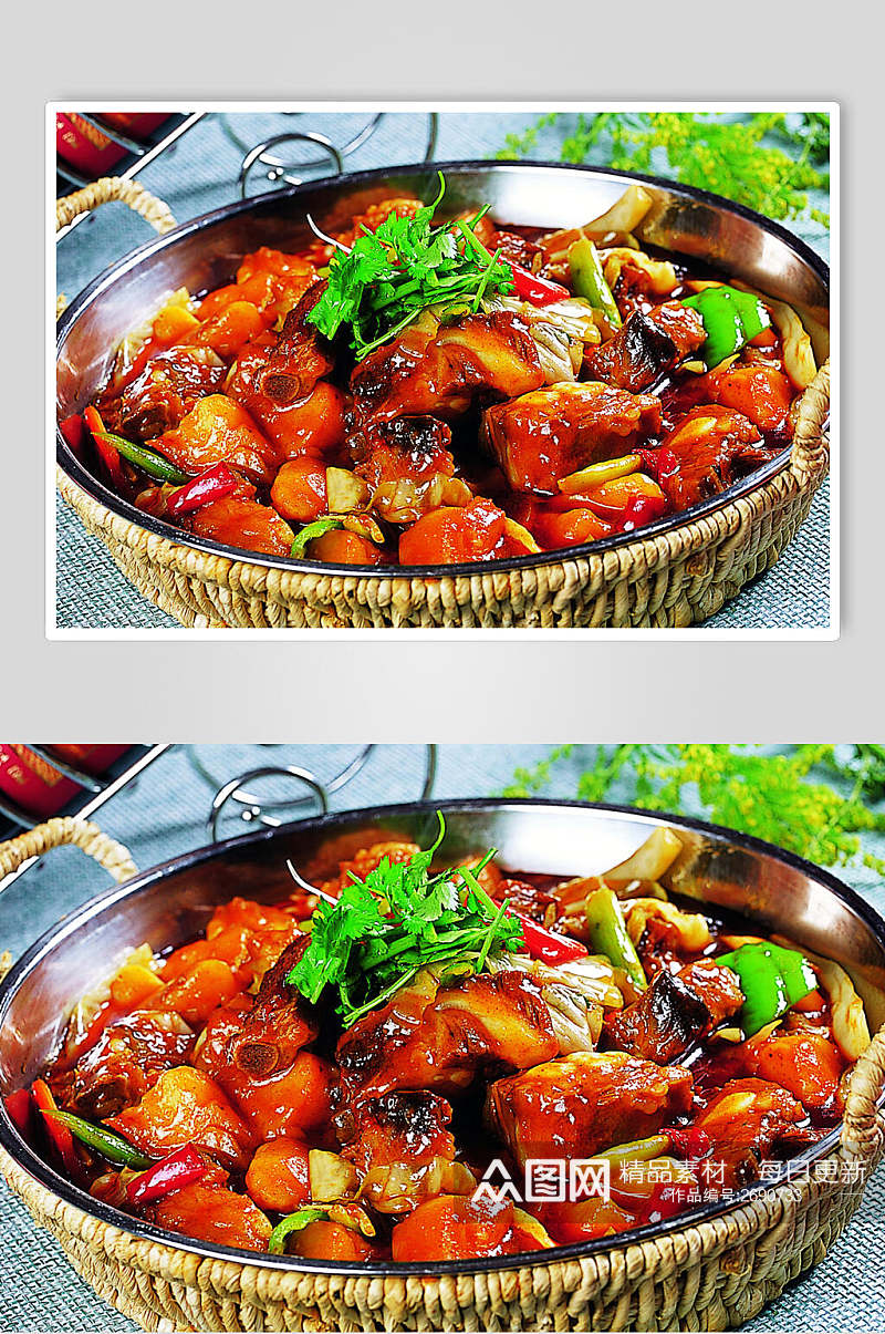 腌缸肉烩菜食物高清图片素材