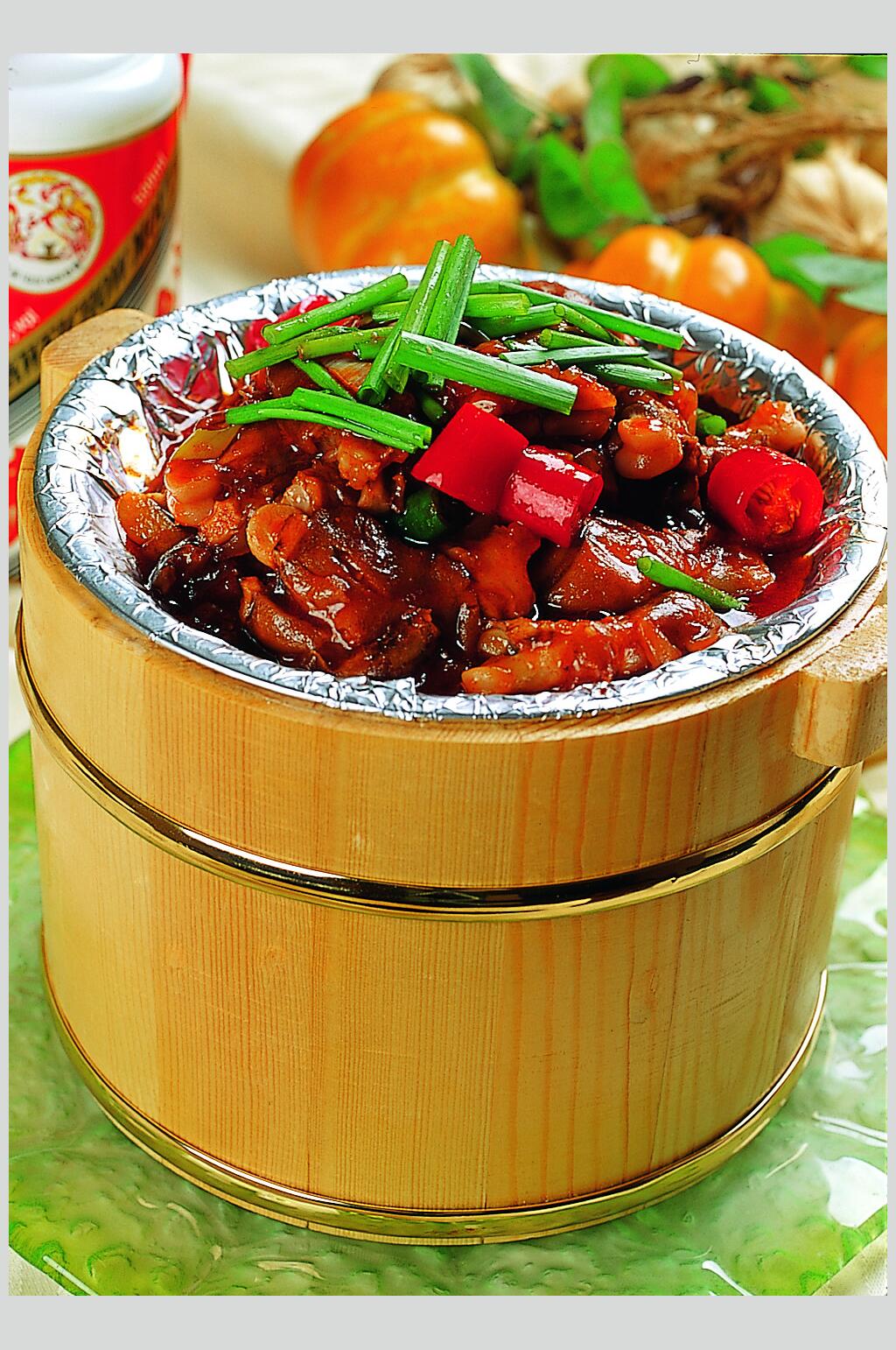 香辣木桶蹄花食物图片素材