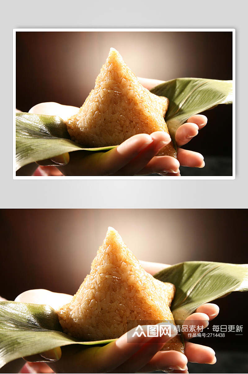 正宗美味传统粽子摄影图片素材