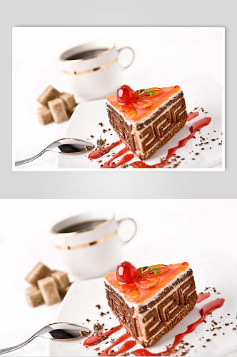 招牌下午茶甜点蛋糕切件图片