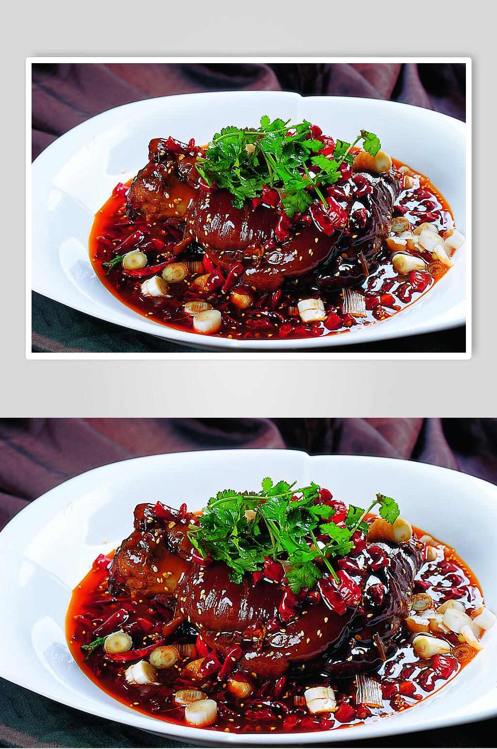 香辣肘子食物图片素材