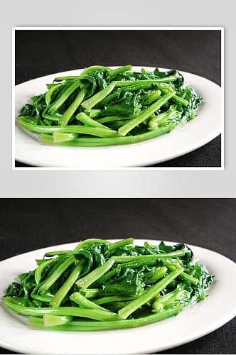 新鲜炝炒时蔬食物摄影图片
