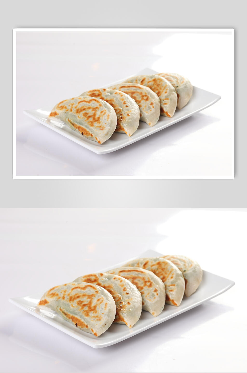 香浓美味韭菜盒子食品摄影图片素材