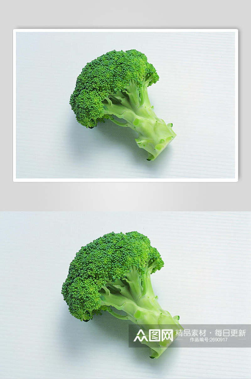 清新西蓝花蔬菜食物高清图片素材