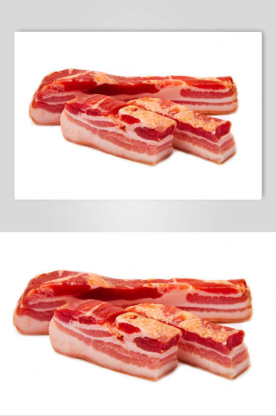 新鲜肉片食物摄影摄影图
