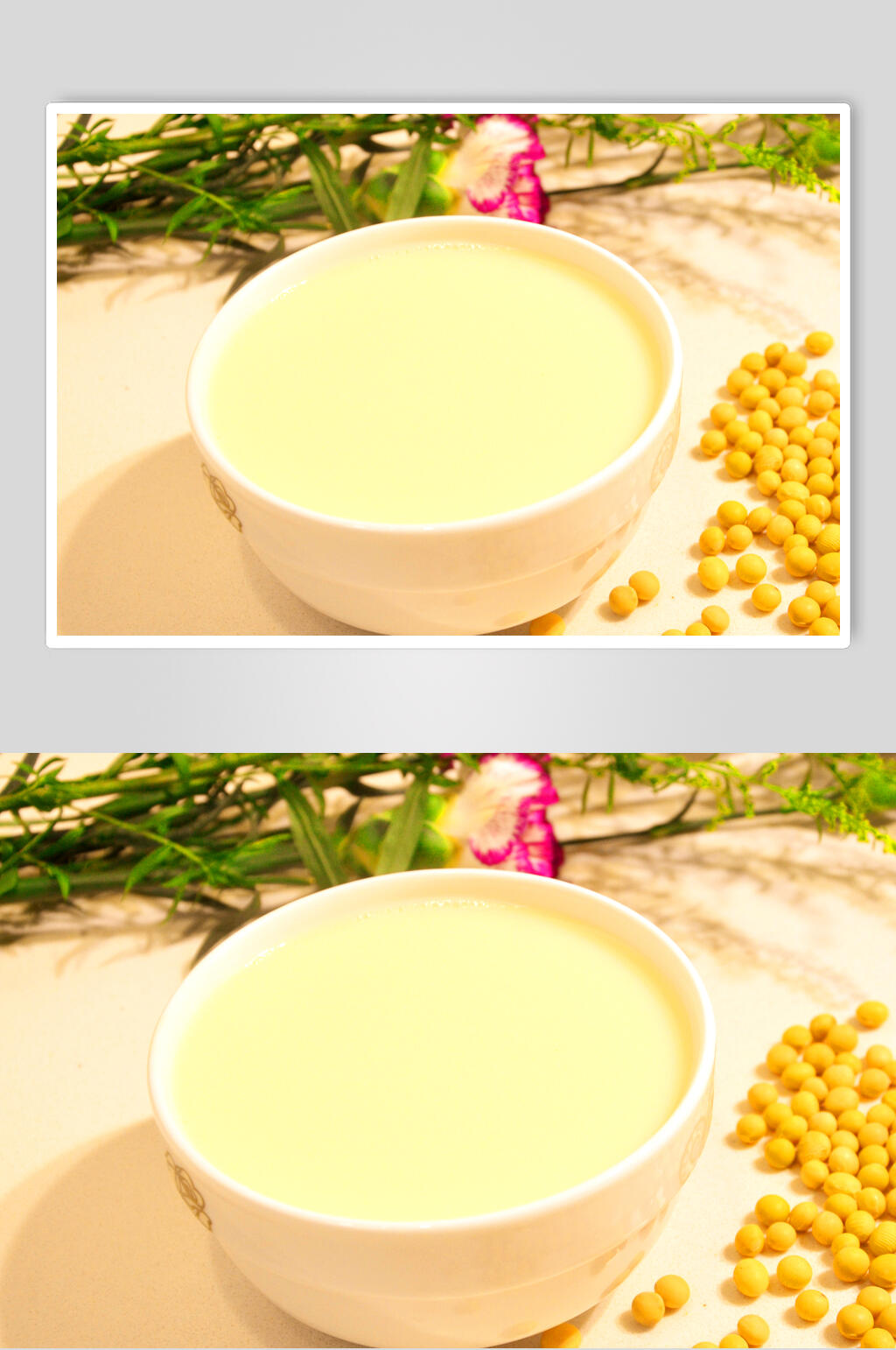 鲜香豆浆豆汁豆奶图片素材