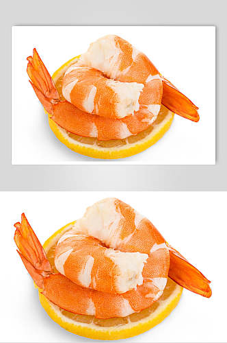 鲜香美味虾尾明虾虾仁食物高清图片