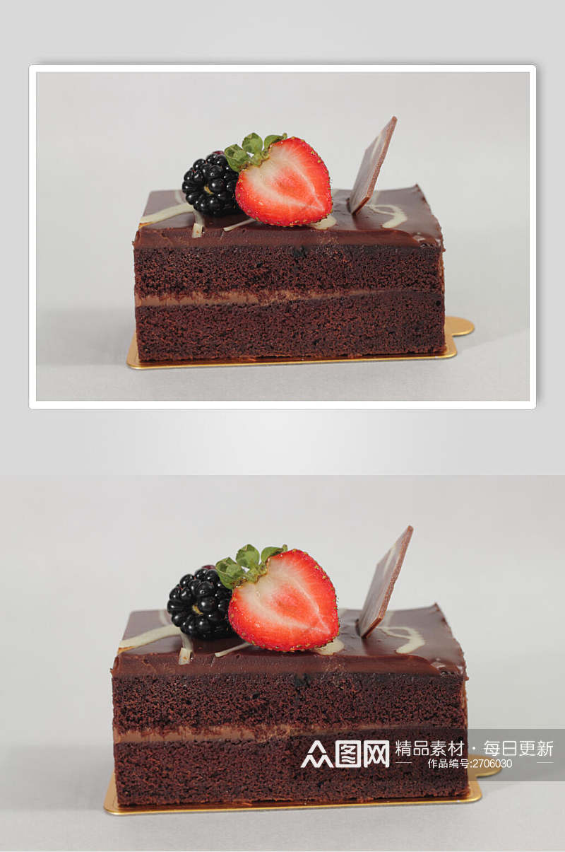 特色甜点蛋糕切件图片素材