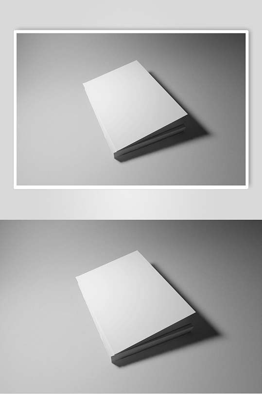 笔记本纯色书本样机