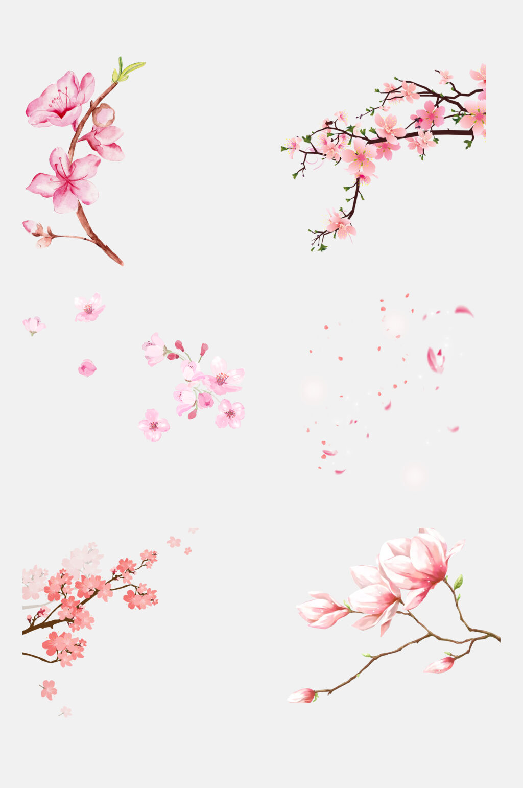 桃花的花瓣像什么唯美图片
