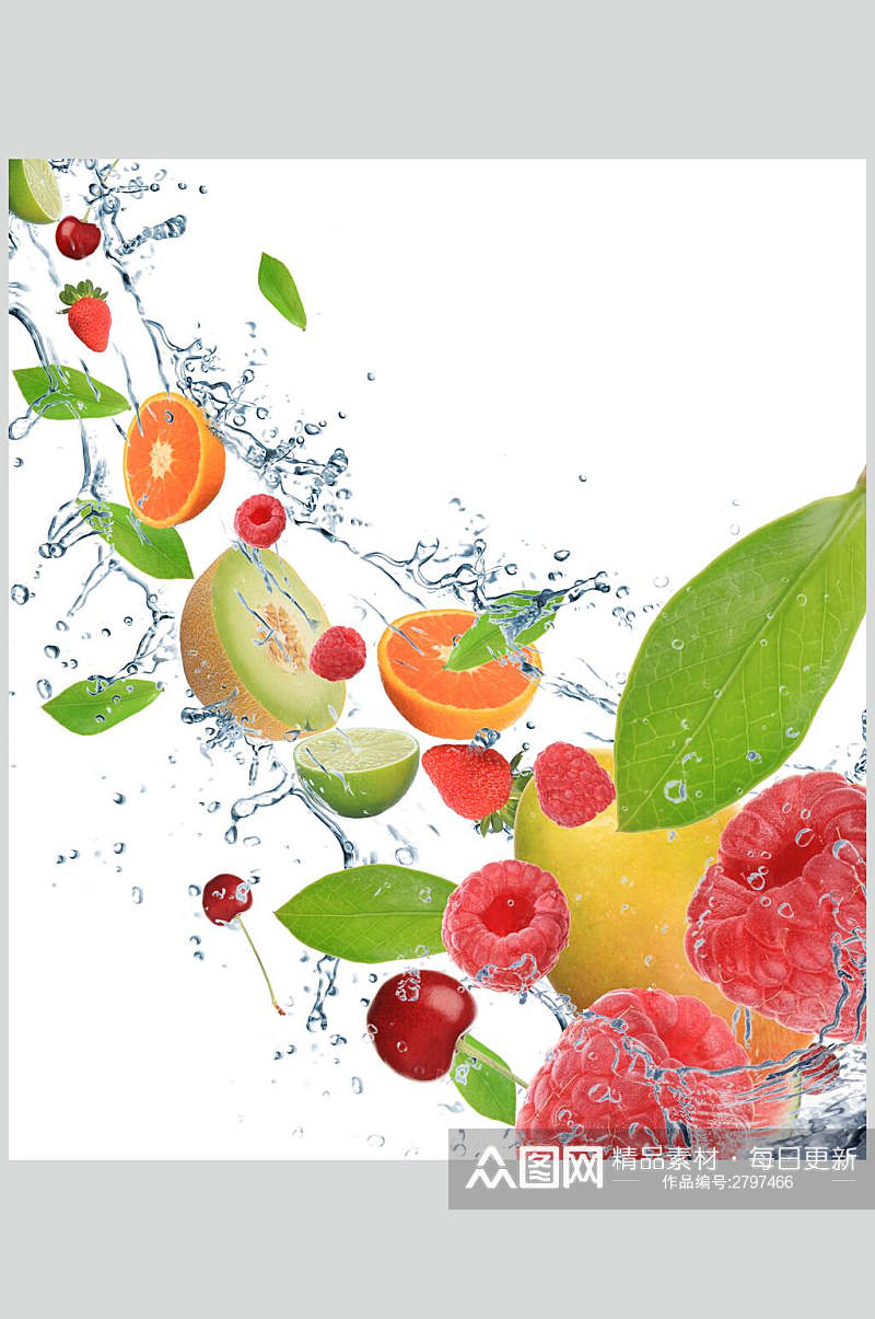 清新创意水果食品图片素材