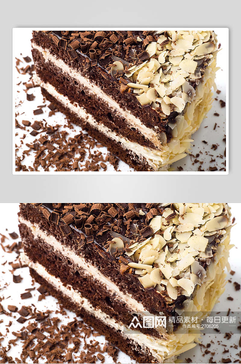 招牌精选甜点蛋糕切件食物图片素材