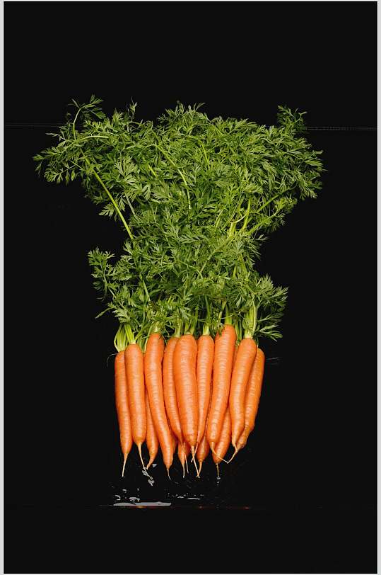 胡萝卜美食蔬菜摄影图片