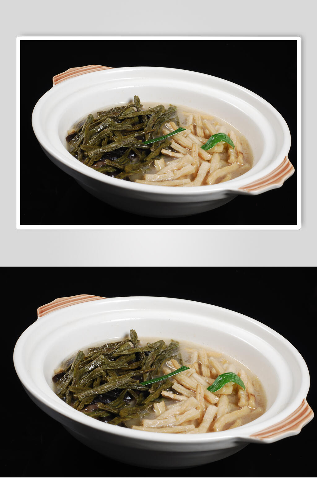 萝卜干炖豇豆图片素材