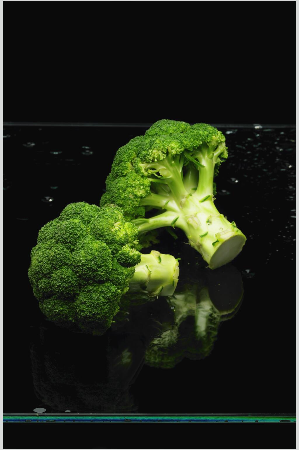 西蓝花蔬菜食物摄影图片素材