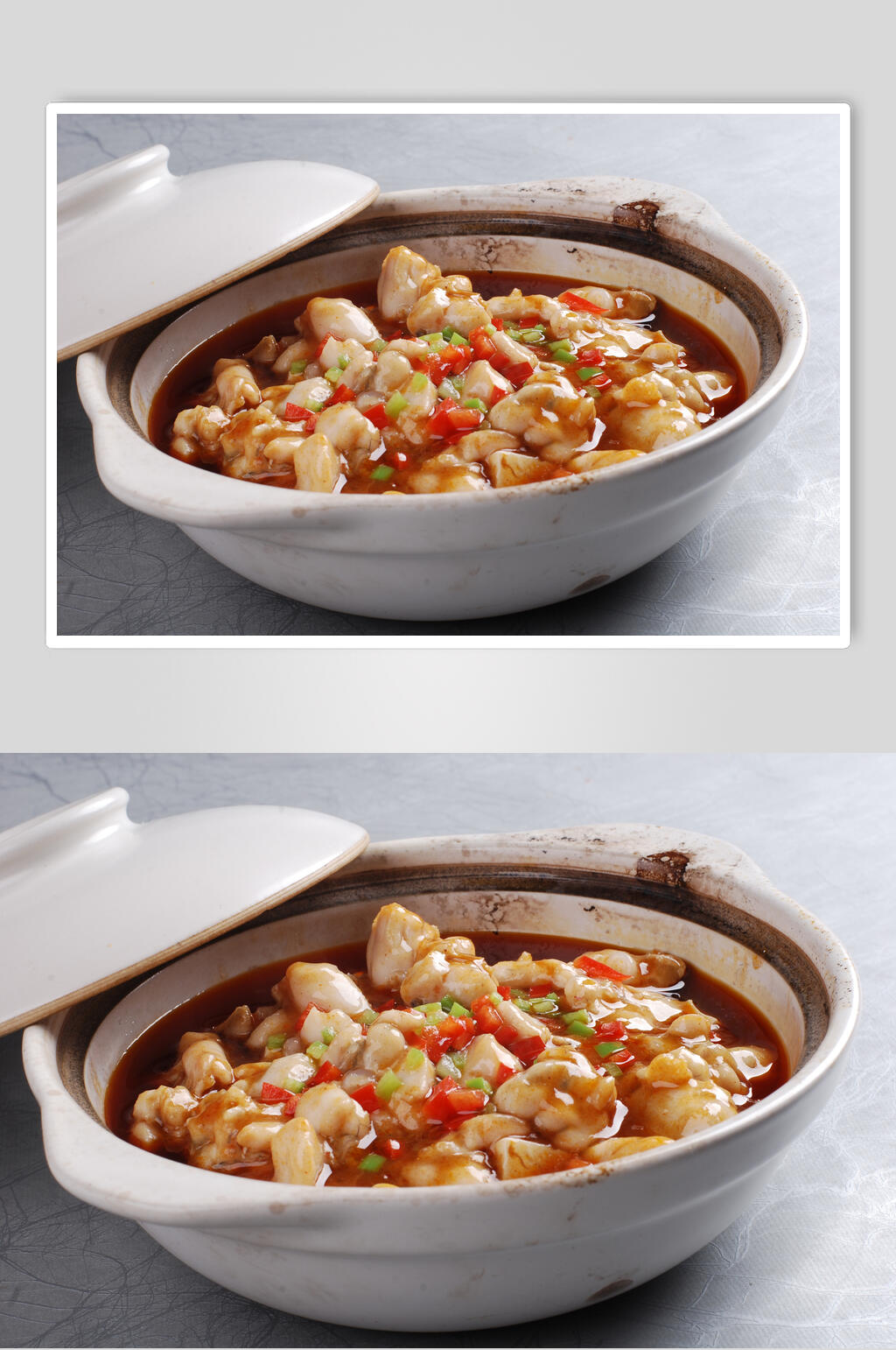麻婆豆腐烧牛蛙图片素材