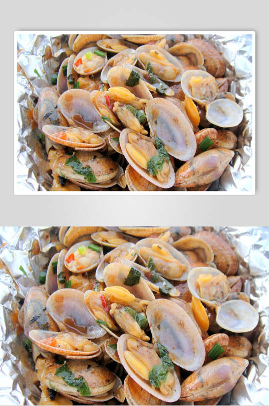 高端精美锡纸花甲图片