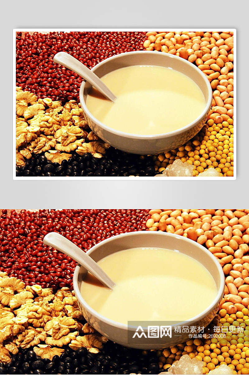 豆浆豆汁豆奶v接配合都图片素材