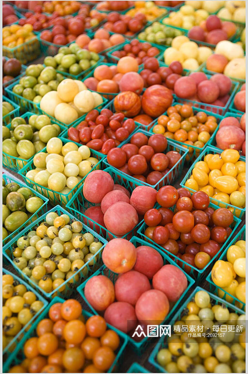 市场蔬菜水果摄影图片素材
