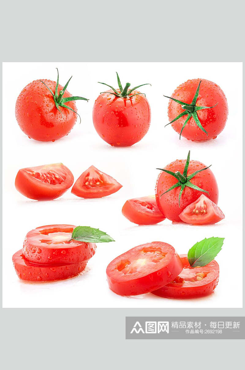 西红柿蔬菜水果食物摄影图片素材