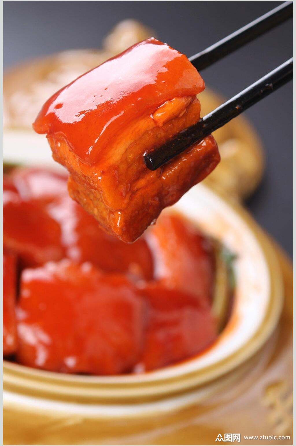 精品毛氏红烧肉图片素材