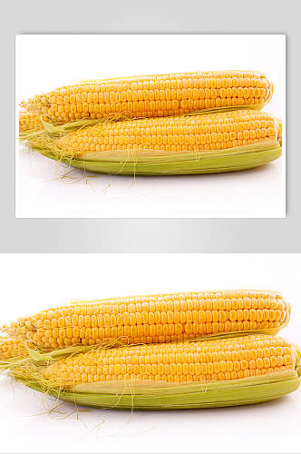 新鲜玉米食品摄影图片