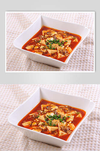 特色麻婆豆腐美食食品图片