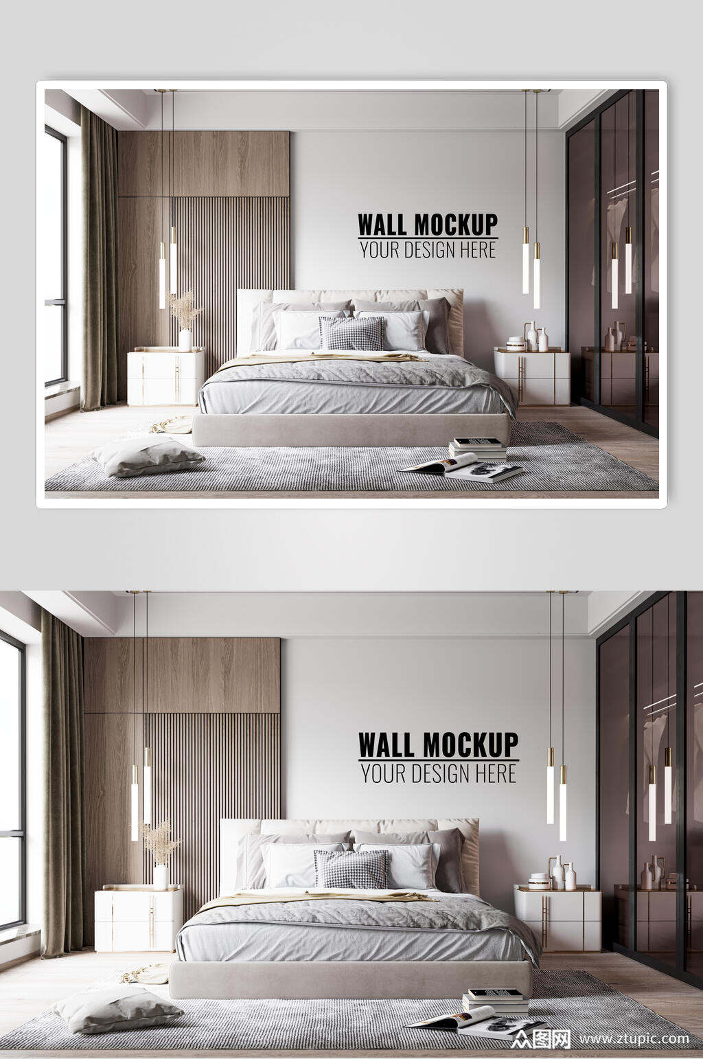 实木柜子家具样机模板下载-编号3998206-众图网