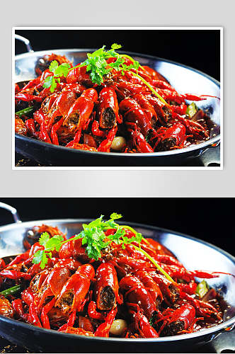 湘菜小龙虾食物图片