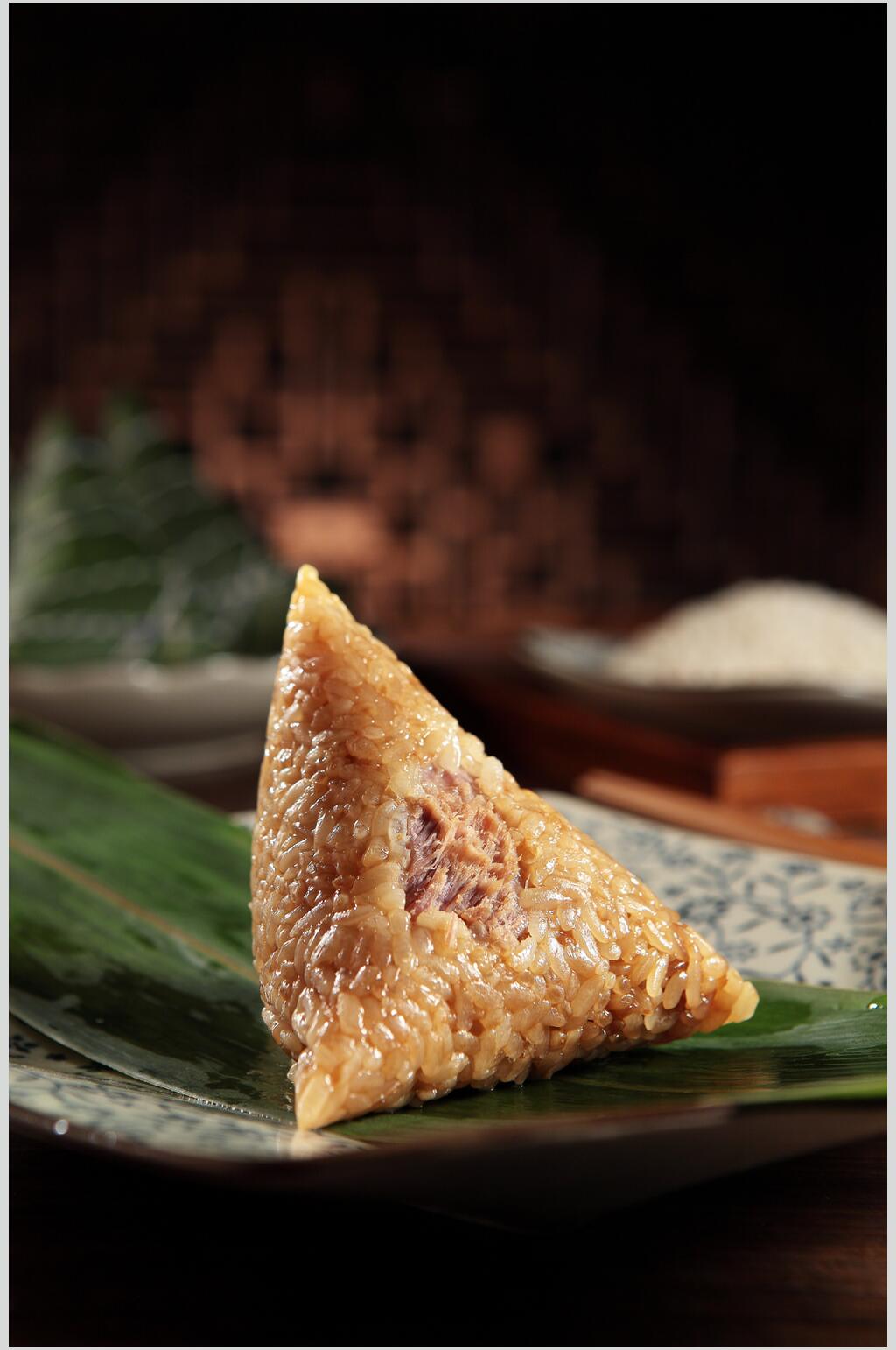 正宗美味粽子食品摄影图片素材