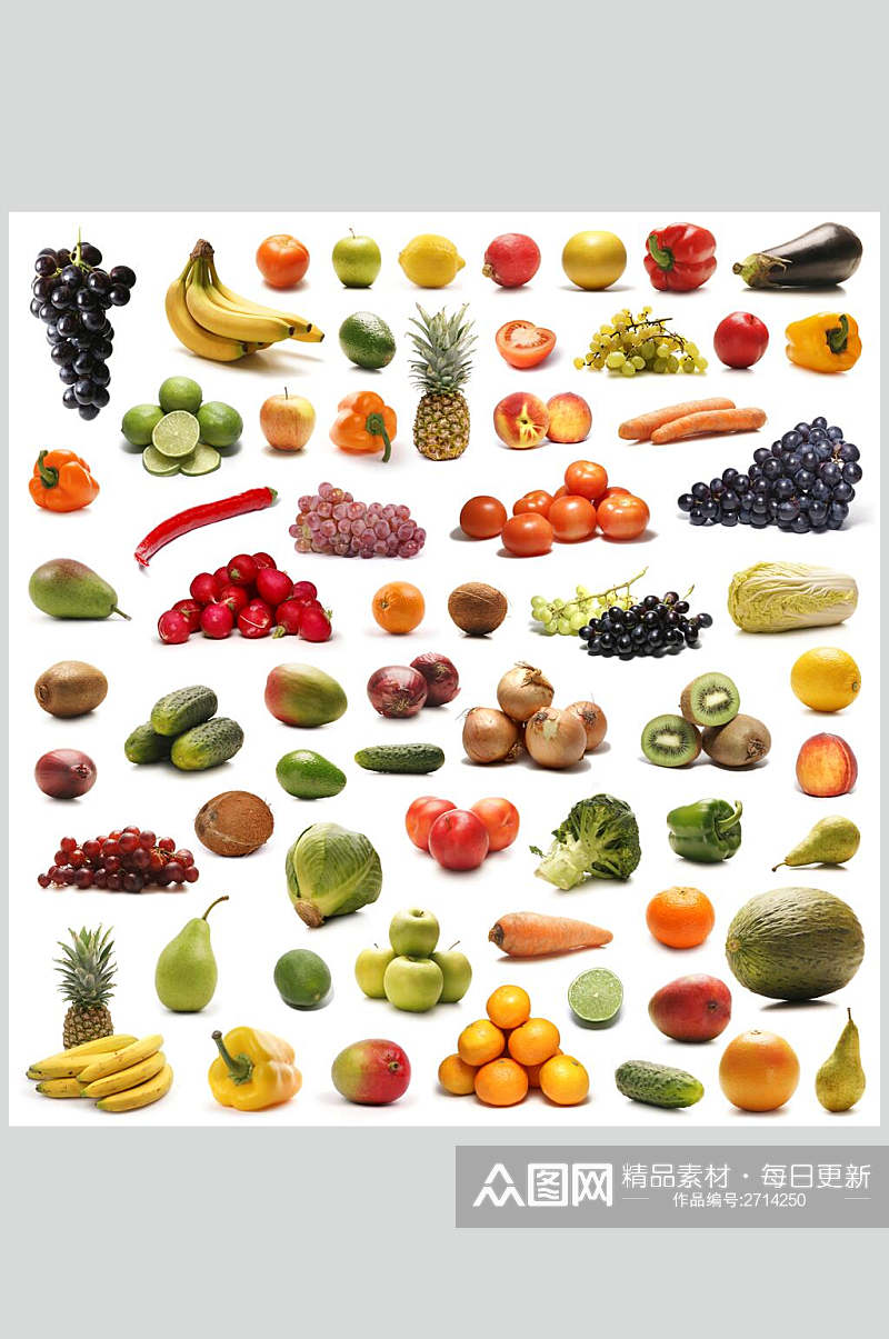 清新新鲜蔬果水果图片素材