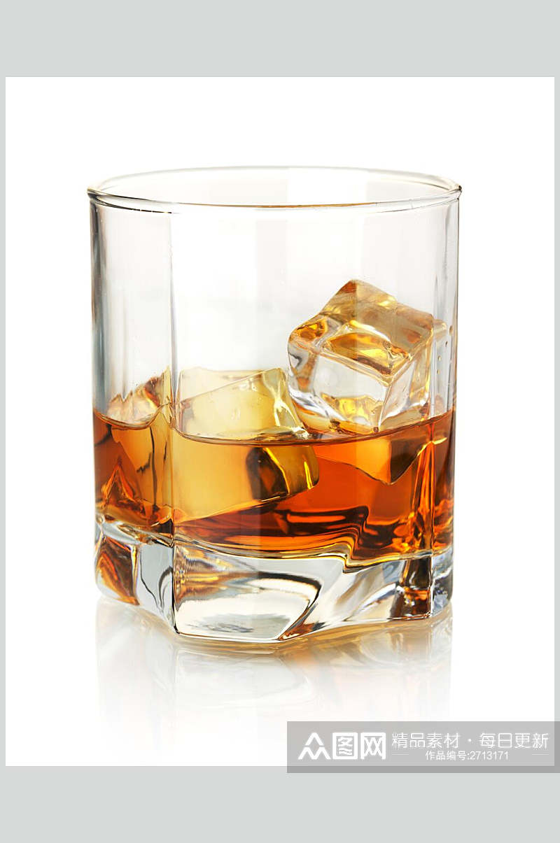 冰镇酒水威士忌高清图片素材